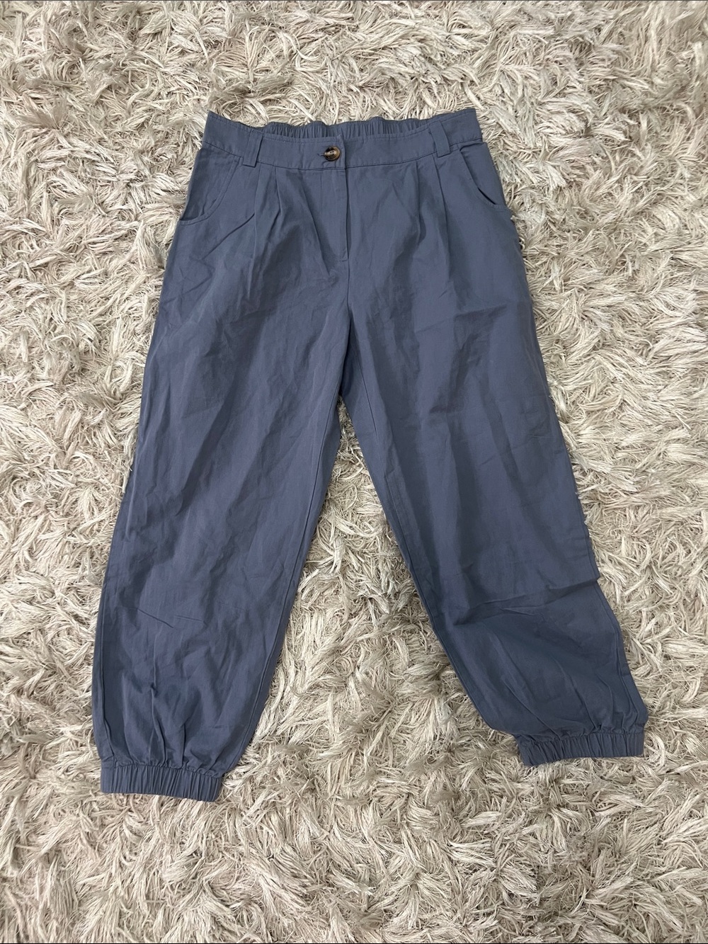 HALARA Women's Slate Blue Jogger Cotton Pants